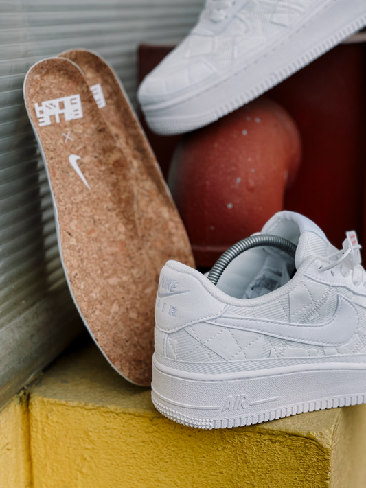 NHike Air Force 1 Low Triple White X Billie Elish