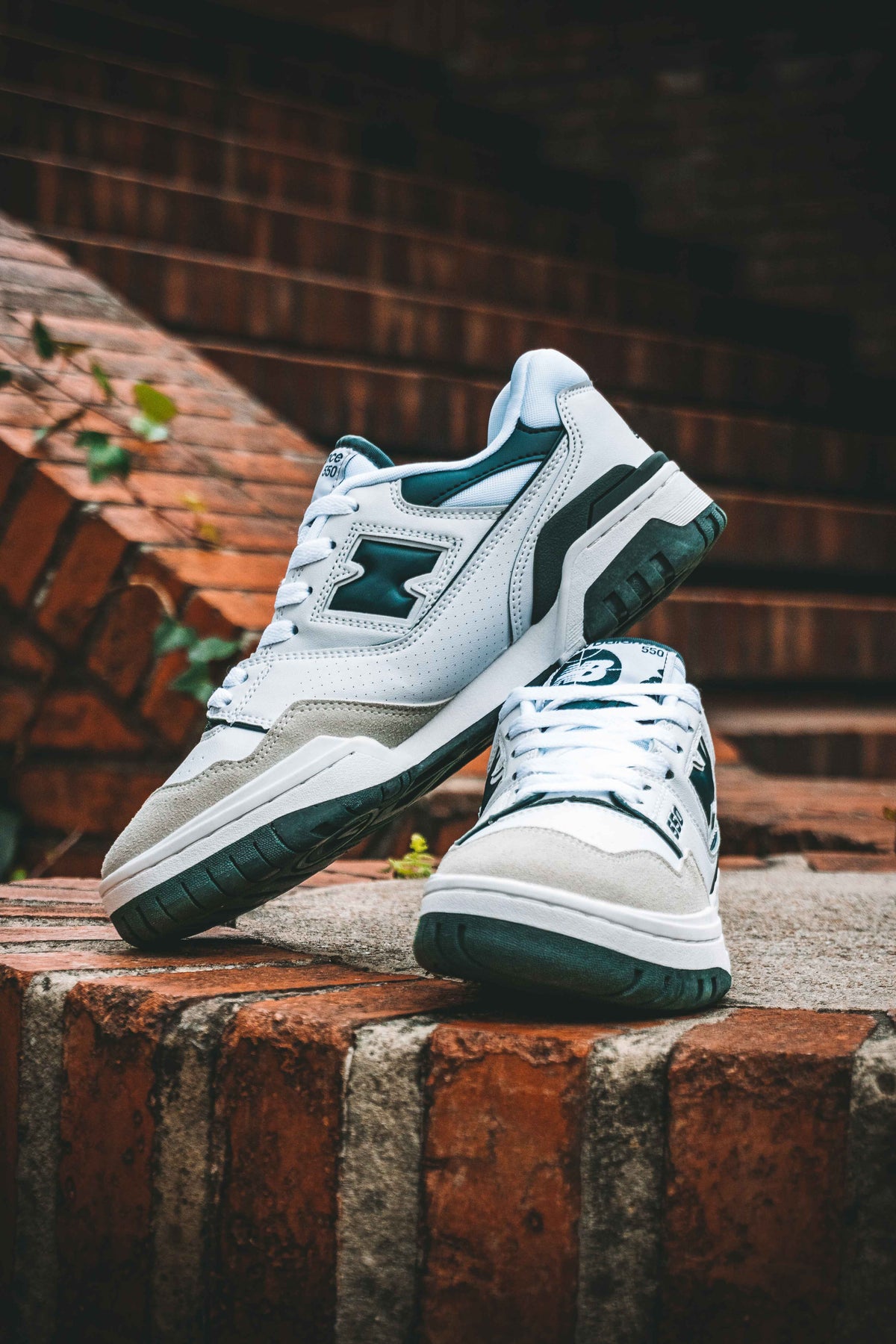 New Balance 550 White Green
