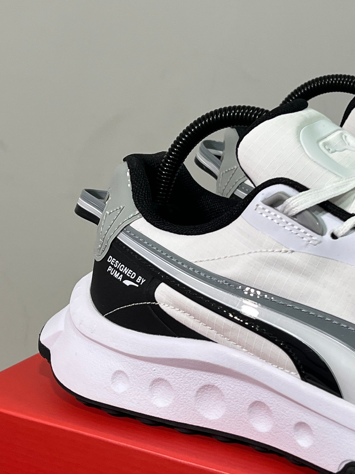 Puma Wild Rider White Grey Black