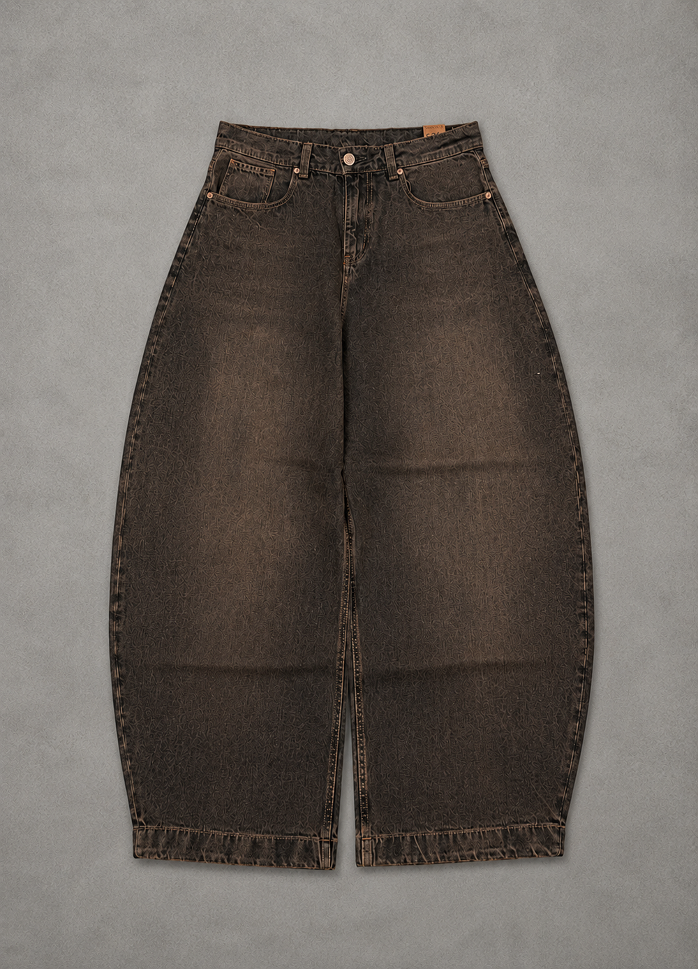 Pantalon Barrel Fit