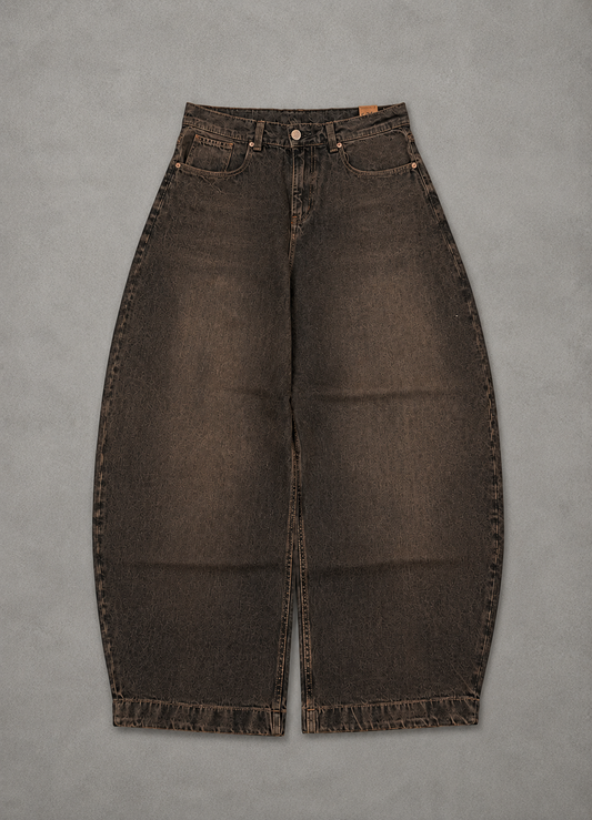 Pantalon Barrel Fit