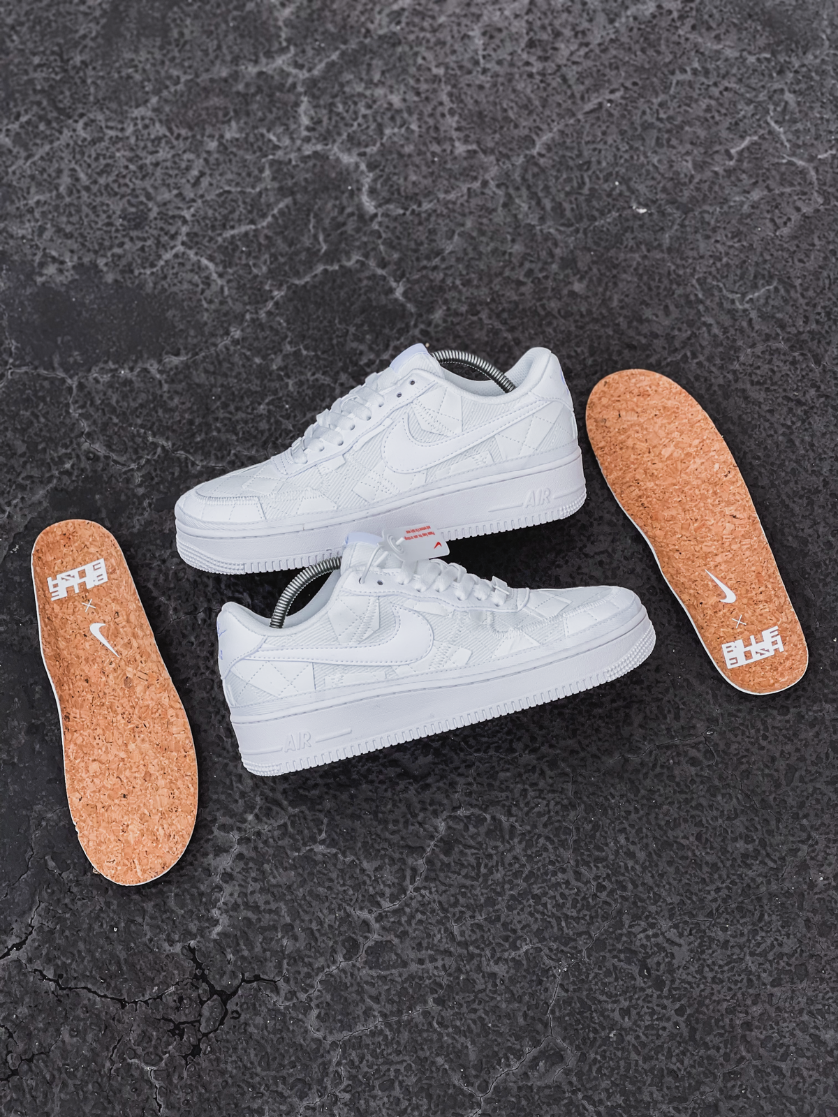 NHike Air Force 1 Low Triple White X Billie Elish