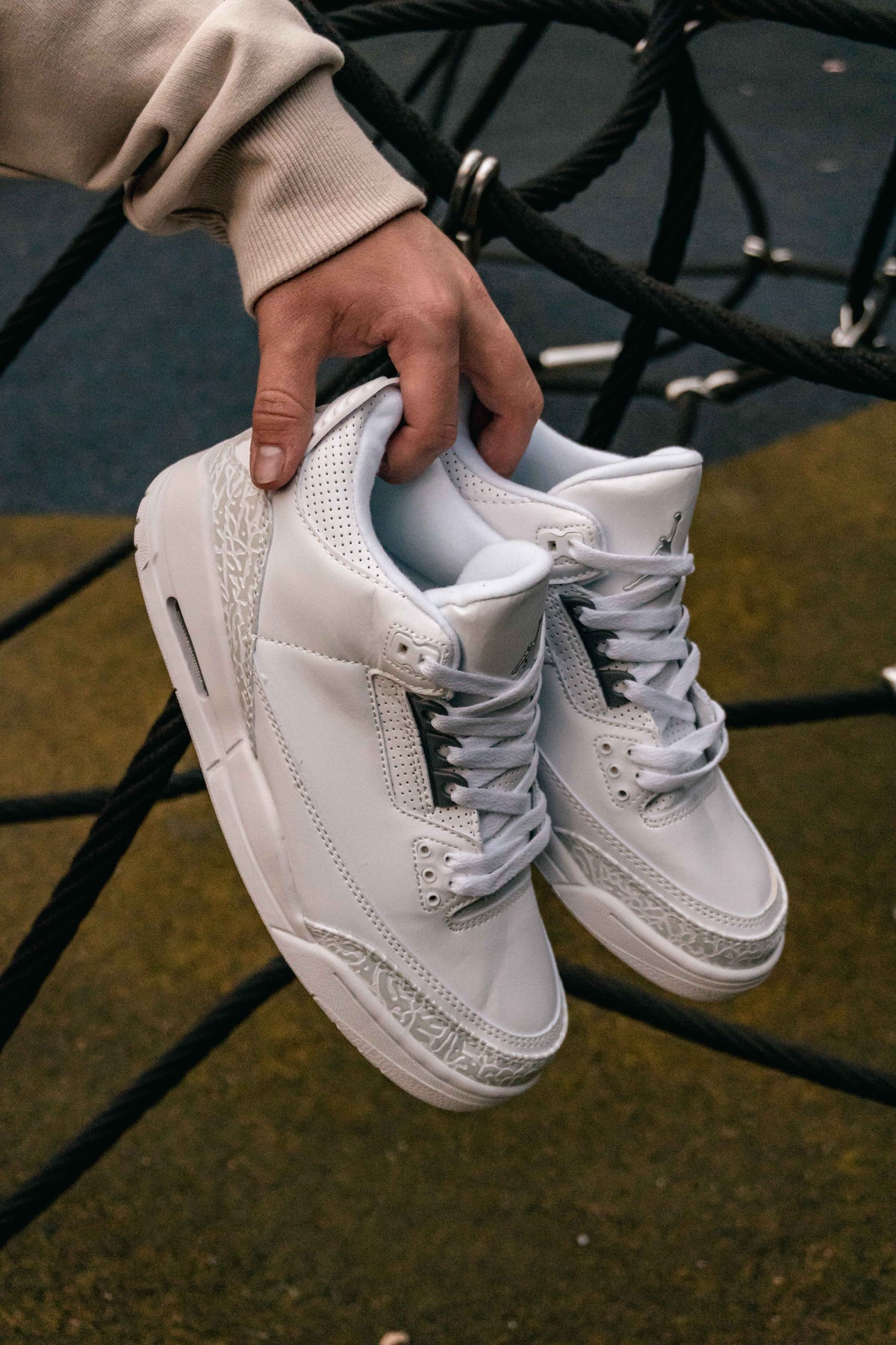 Air Jordan Retro 3 Pure White
