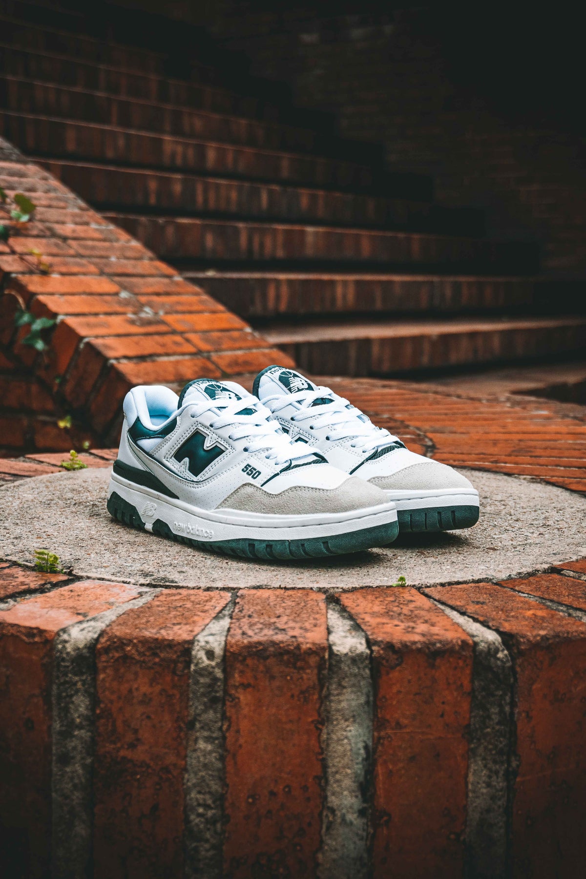New Balance 550 White Green