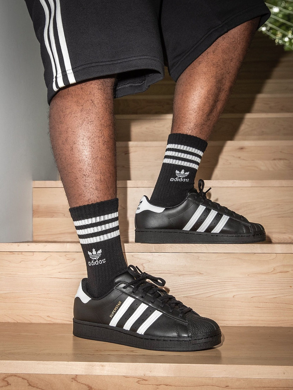 Adidas Superstar "Core Black Cloud White"