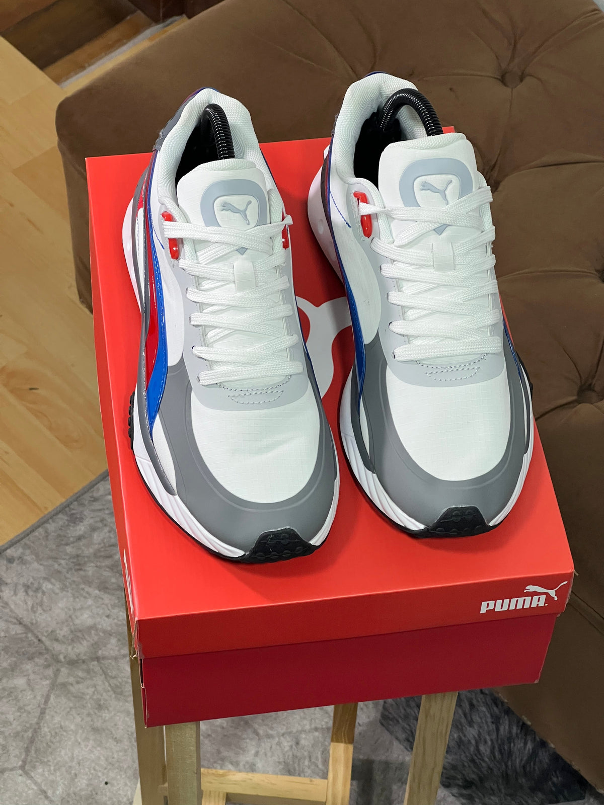 Puma Wild Rider White Red Blue
