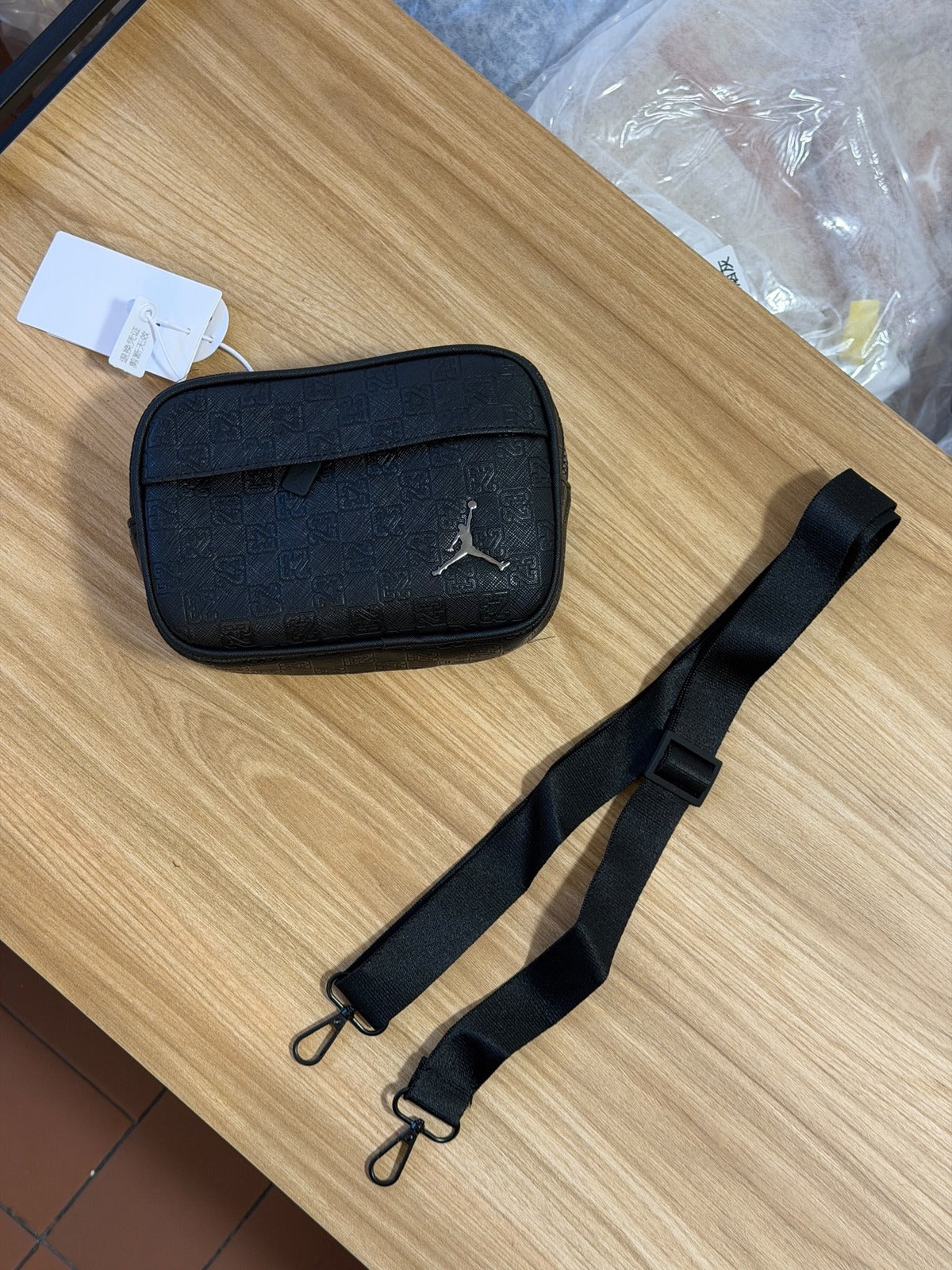 Jordan Monogram Camera Bag Negro Total