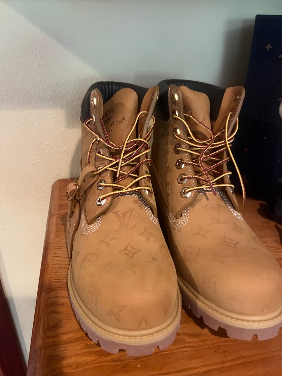 Timberland 6 Inch Boot Wheat Monogram