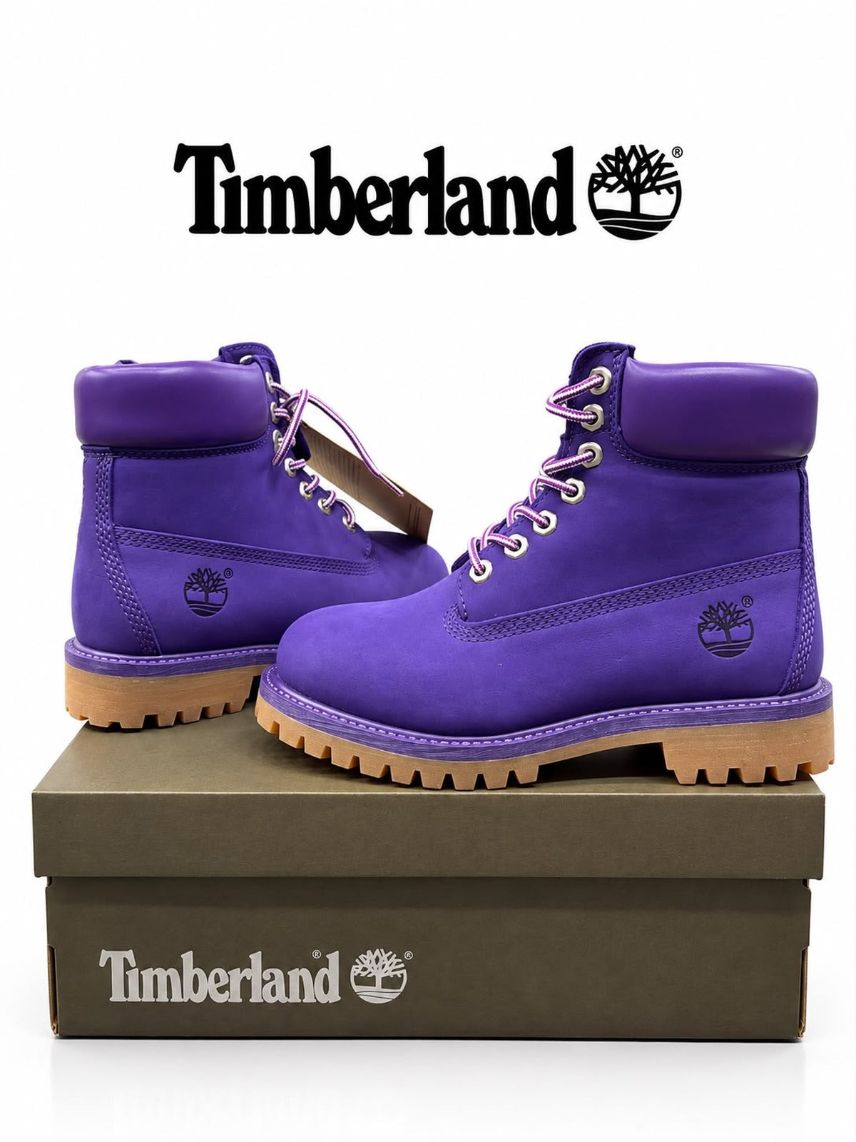 Timberland 6 Inch Premium Boot Purple