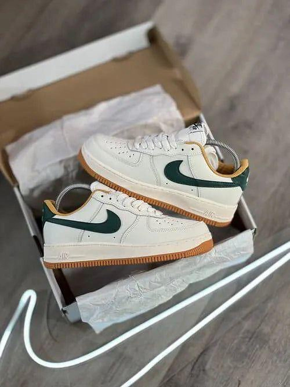 Nike Air Force 1 Low "Sail Green Gum"