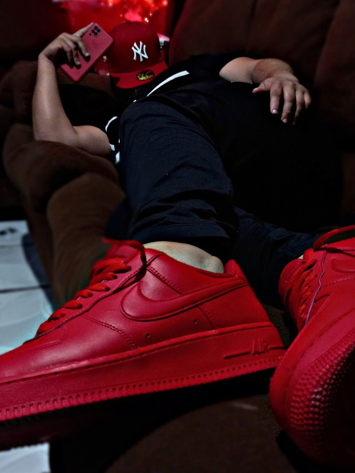 Nike Air Force 1 Low Triple Red