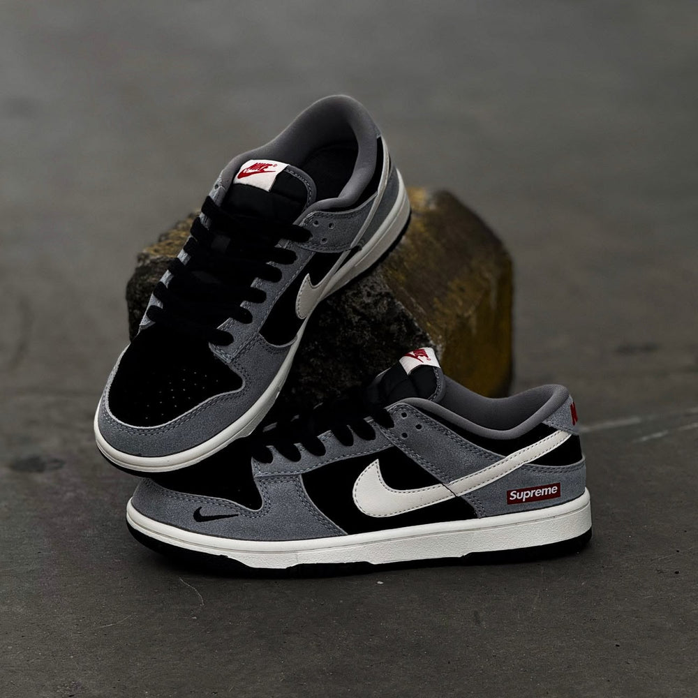 Nike SB Dunk Low x Supreme "Black Grey"