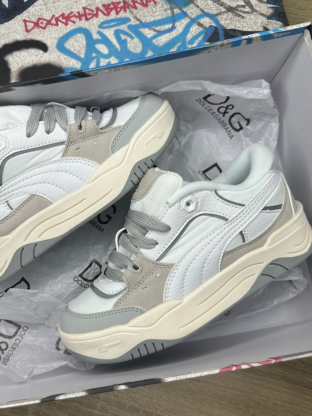 Puma 180 "White Grey"