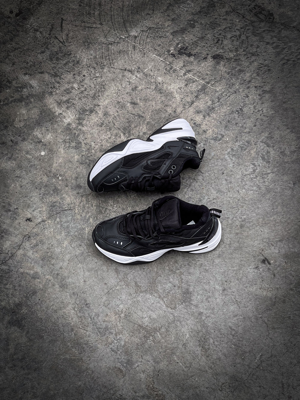 NIKE M2K TEKNO WOMEN BLACK-OIL GREY-WHITE