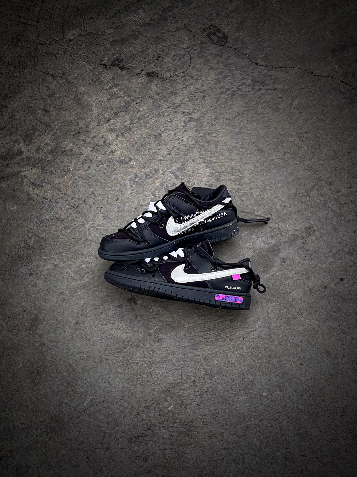 Nike Dunk Low Off-White Lote 50