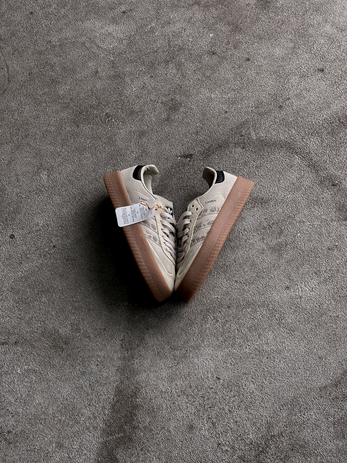 Adidas Sambae Leopard Off White