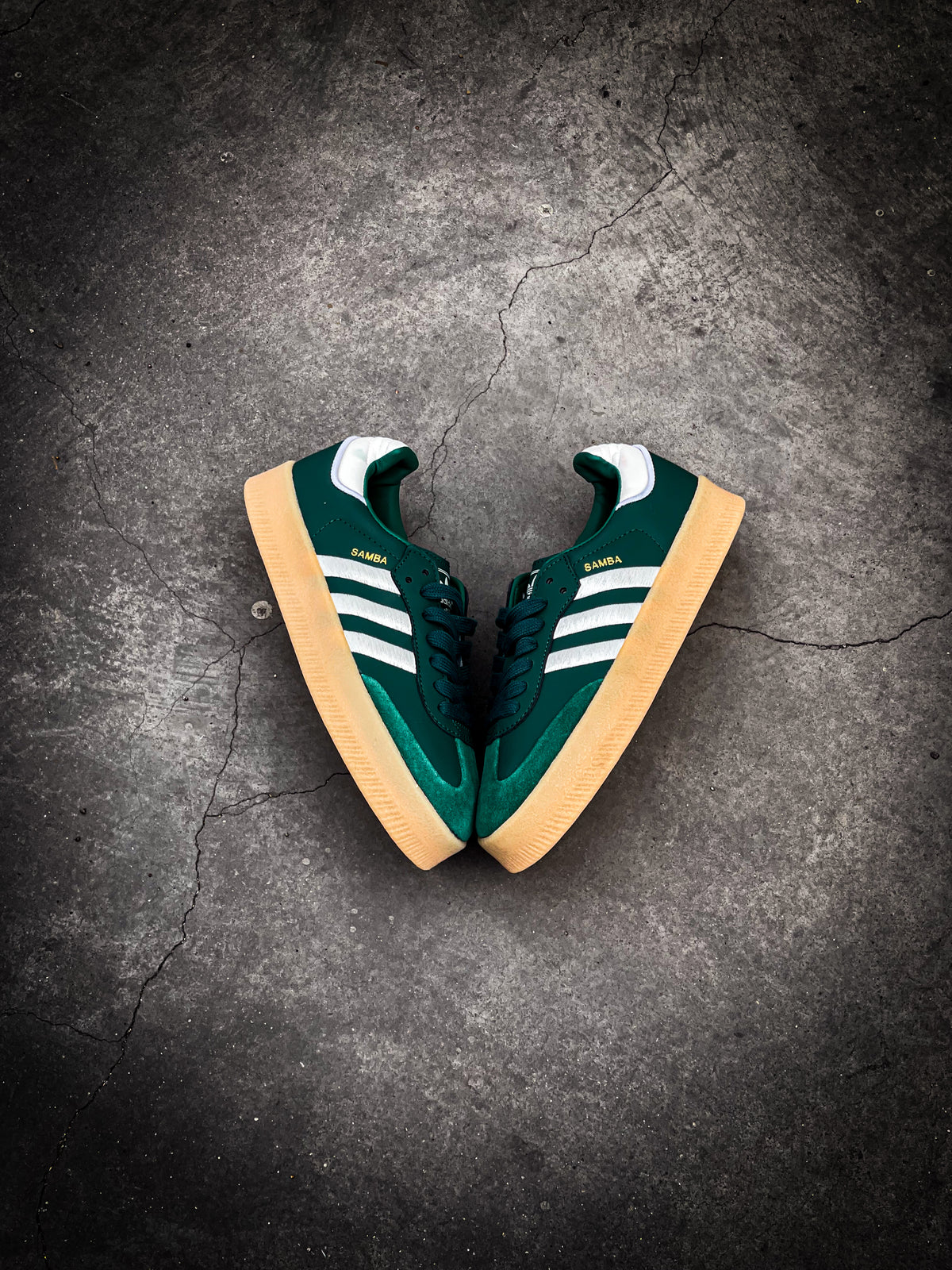 Adidas Sambae Collegiate Green Gum