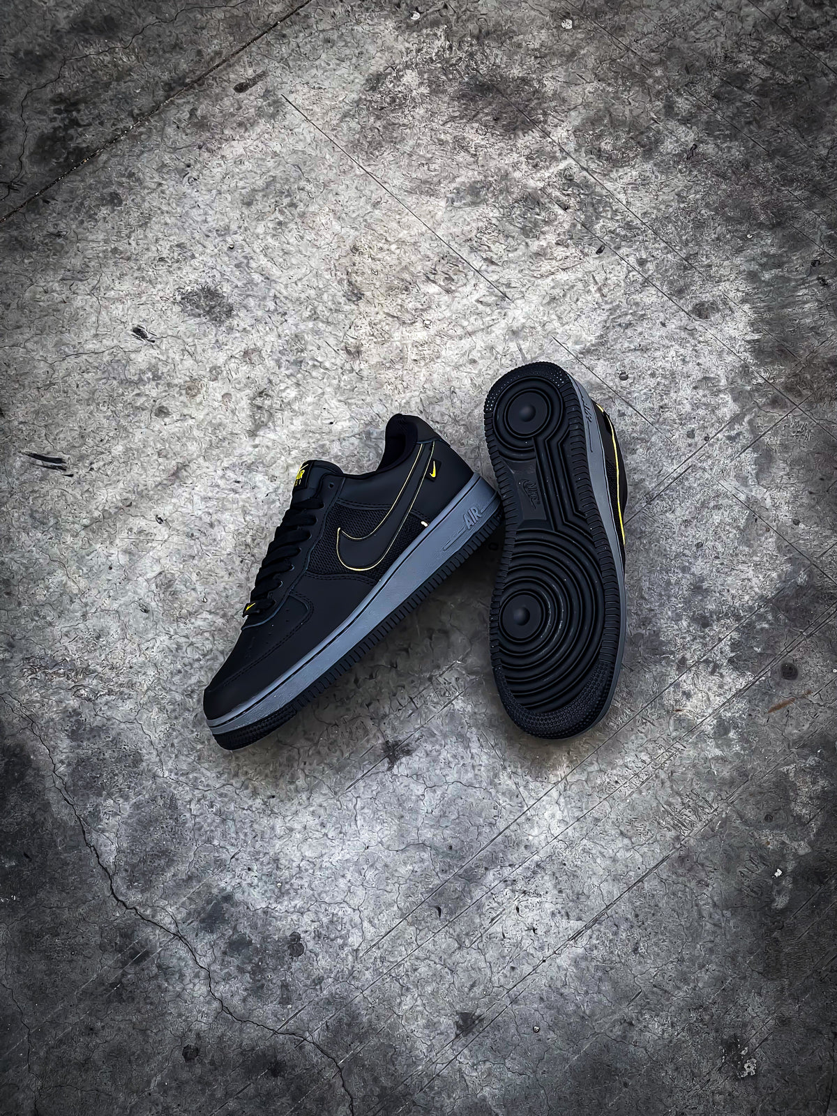 Nike Air Force One Low Black Smoke