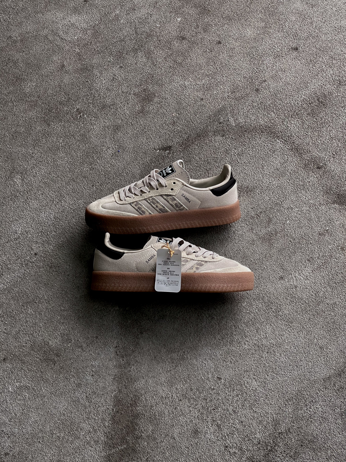 Adidas Sambae Leopard Off White