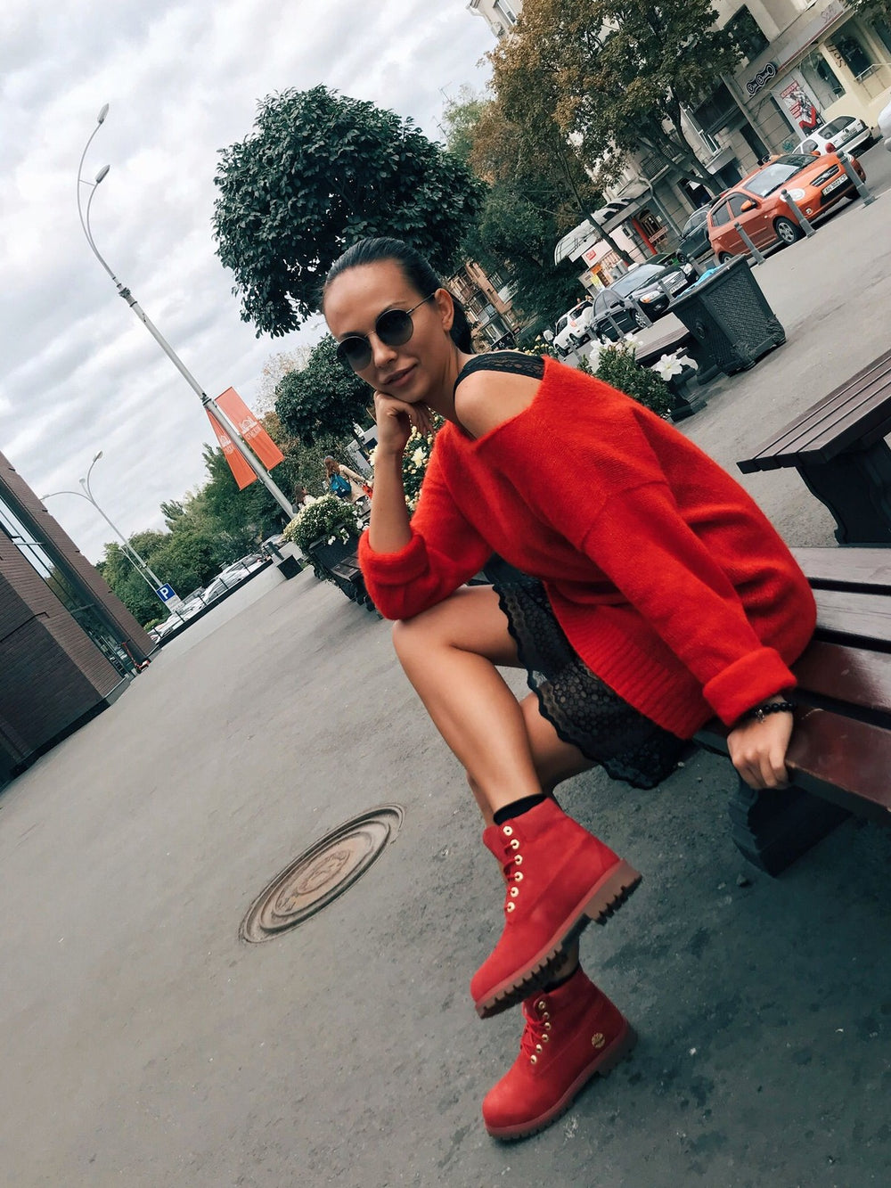 Timberland 6 Inch Premium Boot "Red"