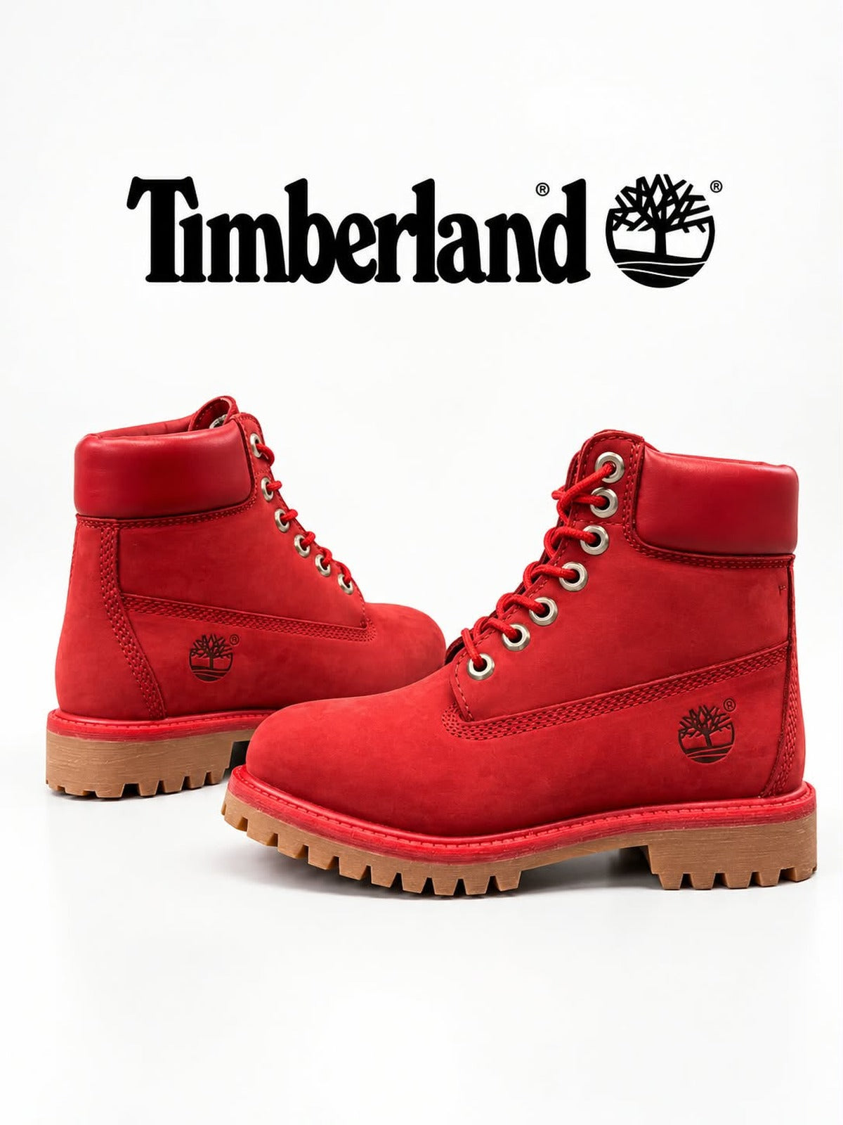 Timberland 6 Inch Premium Boot Red