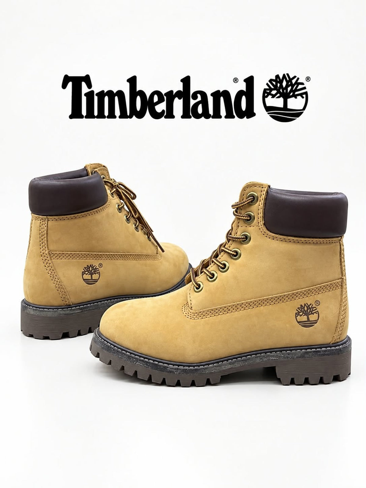 Timberland 6 Inch Premium Boot Wheat Brown Sole